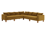 Sabai Design · The Essential Corner Sectional (7 Seat) in Recycled Velvet | socius design in Rochester, MN
