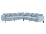 Sabai Design · The Essential Corner Sectional (7 Seat) in Recycled Velvet | socius design in Rochester, MN