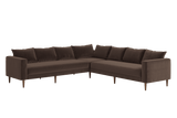 Sabai Design · The Essential Corner Sectional (7 Seat) in Recycled Velvet | socius design in Rochester, MN