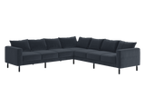 Sabai Design · The Essential Corner Sectional (7 Seat) in Recycled Velvet | socius design in Rochester, MN