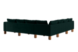 Sabai Design · The Essential Corner Sectional (7 Seat) in Recycled Velvet | socius design in Rochester, MN