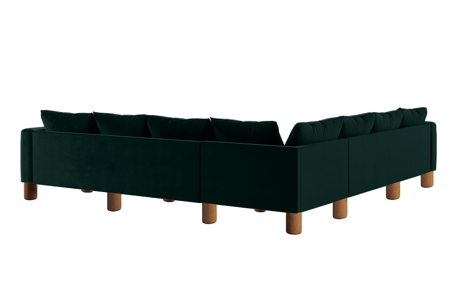 Sabai Design · The Essential Corner Sectional (7 Seat) in Recycled Velvet | socius design in Rochester, MN