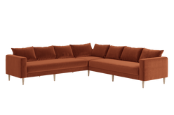 Sabai Design · The Essential Corner Sectional (7 Seat) in Recycled Velvet | socius design in Rochester, MN