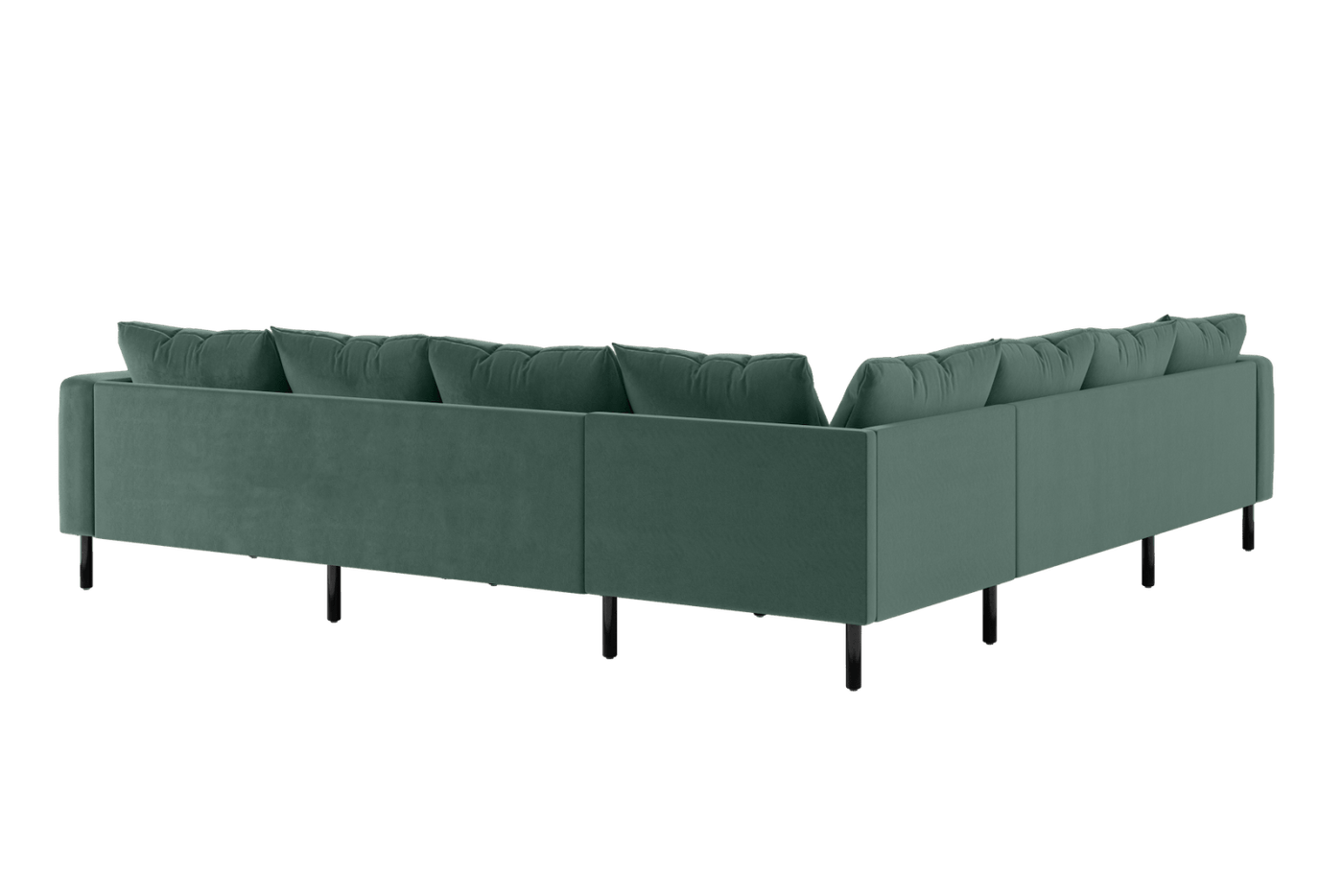 Sabai Design · The Essential Corner Sectional (7 Seat) in Recycled Velvet | socius design in Rochester, MN