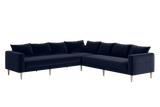 Sabai Design · The Essential Corner Sectional (7 Seat) in Recycled Velvet | socius design in Rochester, MN