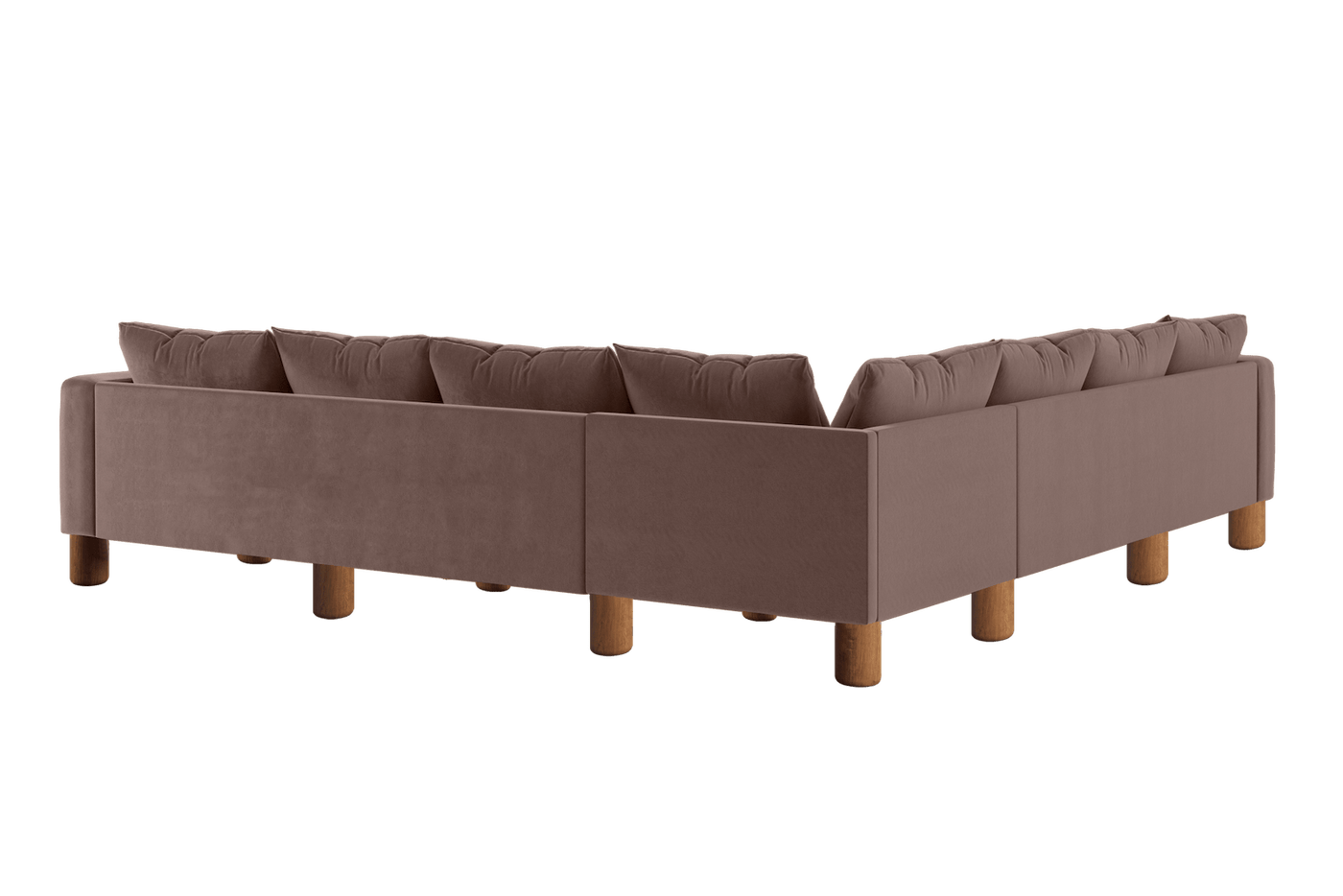 Sabai Design · The Essential Corner Sectional (7 Seat) in Recycled Velvet | socius design in Rochester, MN