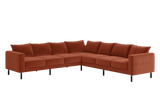 Sabai Design · The Essential Corner Sectional (7 Seat) in Recycled Velvet | socius design in Rochester, MN