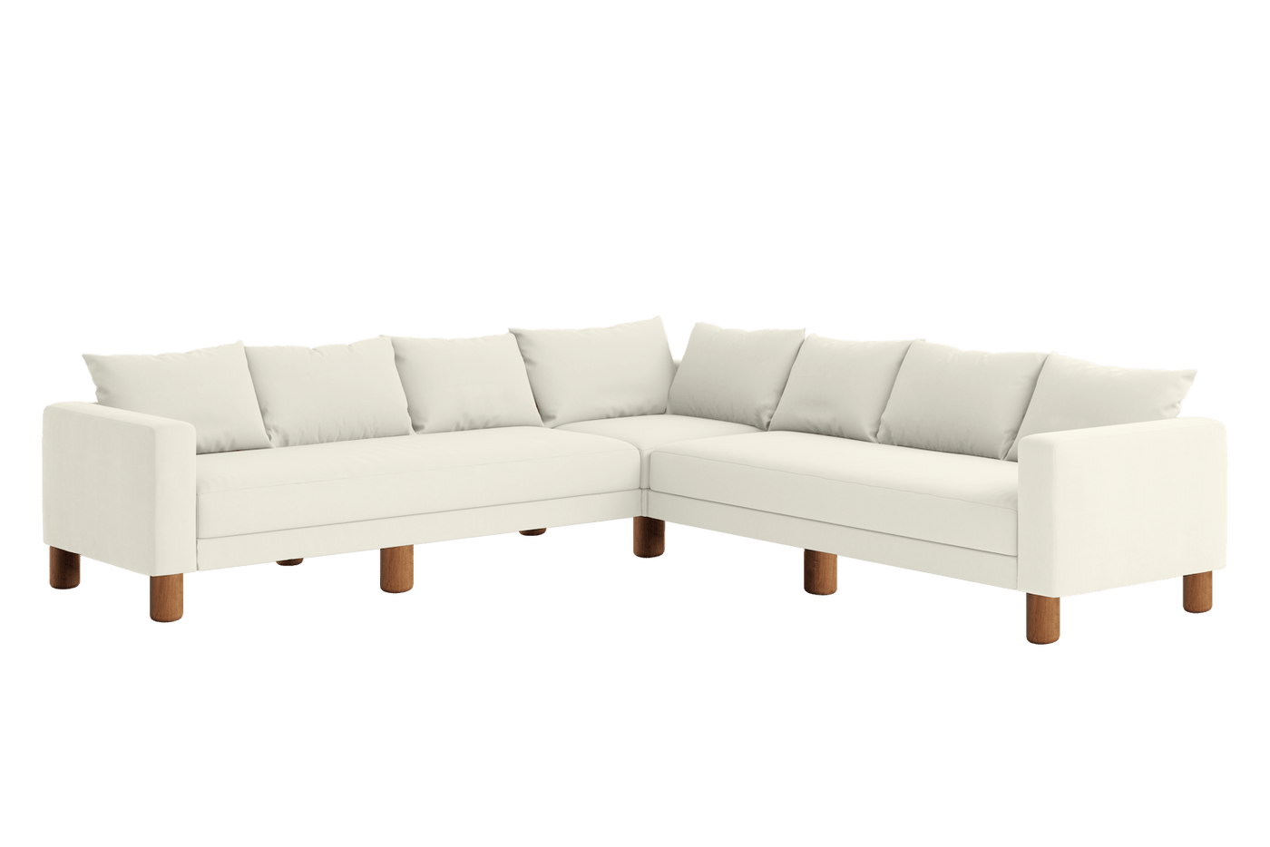 Sabai Design · The Essential Corner Sectional (7 Seat) in Upcycled Poly | socius design in Rochester, MN
