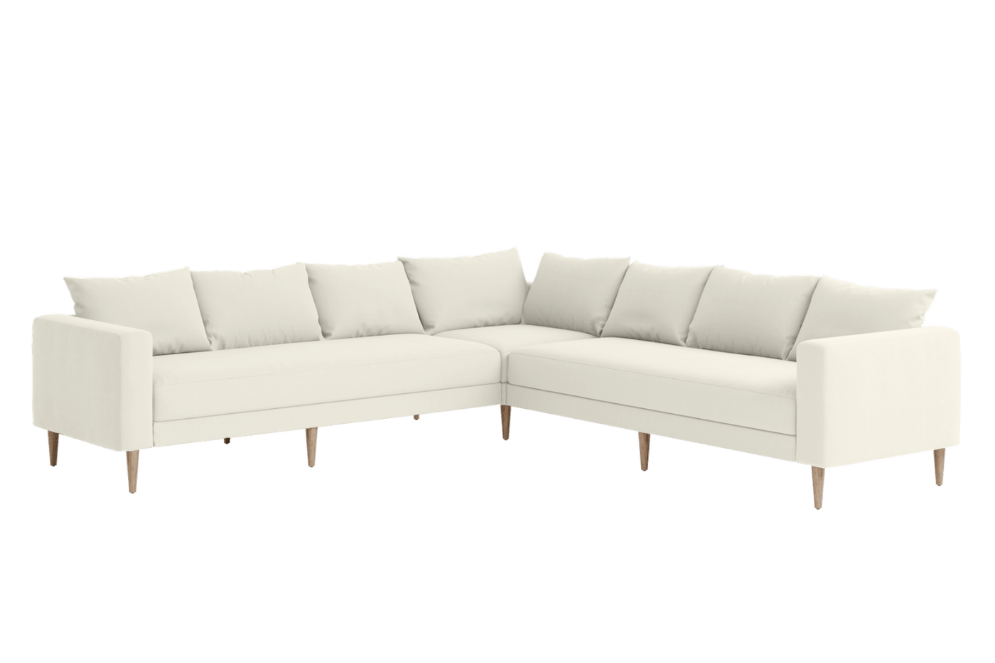 Sabai Design · The Essential Corner Sectional (7 Seat) in Upcycled Poly | socius design in Rochester, MN