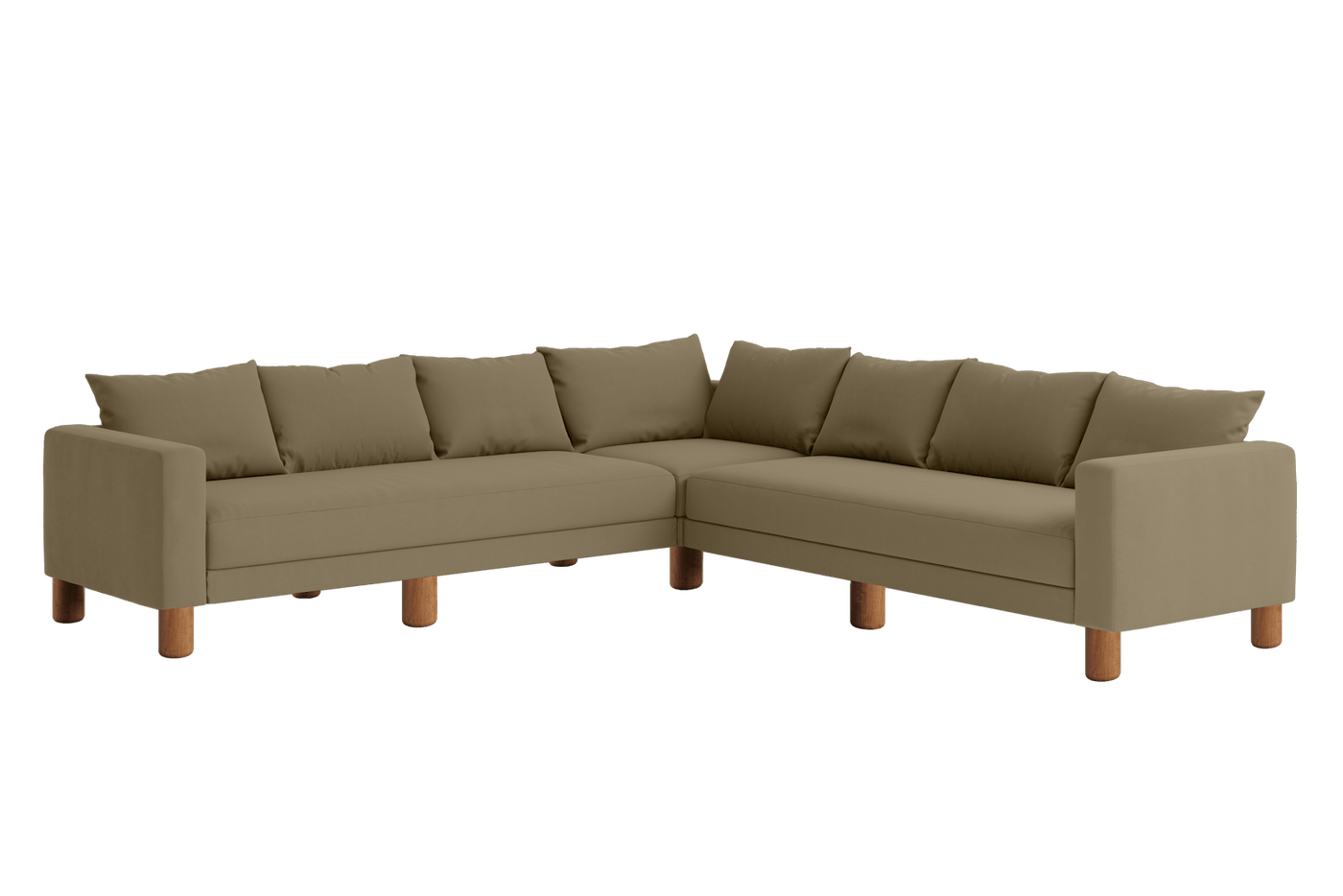 Sabai Design · The Essential Corner Sectional (7 Seat) in Upcycled Poly | socius design in Rochester, MN