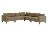 Sabai Design · The Essential Corner Sectional (7 Seat) in Upcycled Poly | socius design in Rochester, MN
