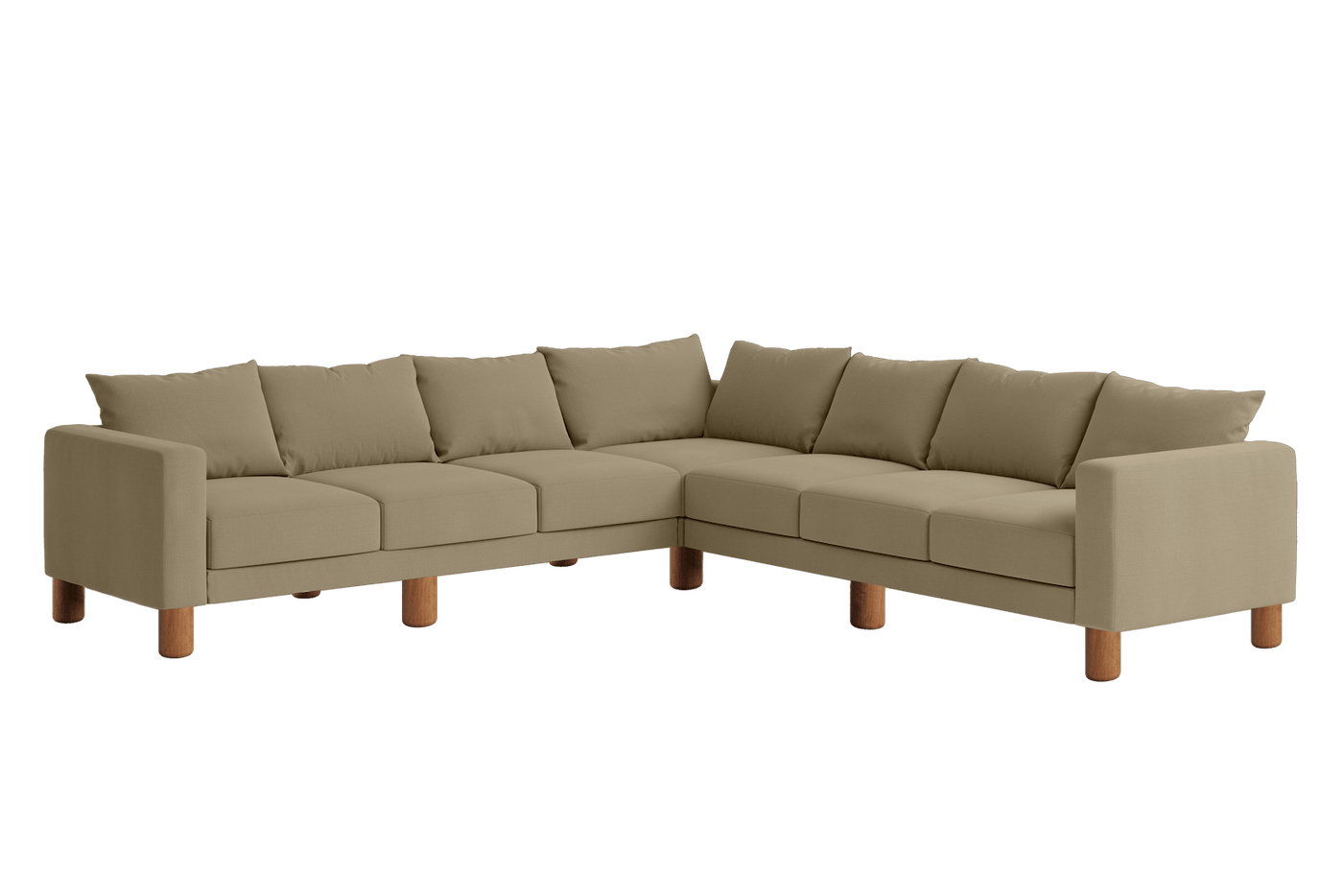 Sabai Design · The Essential Corner Sectional (7 Seat) in Upcycled Poly | socius design in Rochester, MN
