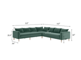 Sabai Design · The Essential Corner Sectional (7 Seat) in Upcycled Poly | socius design in Rochester, MN
