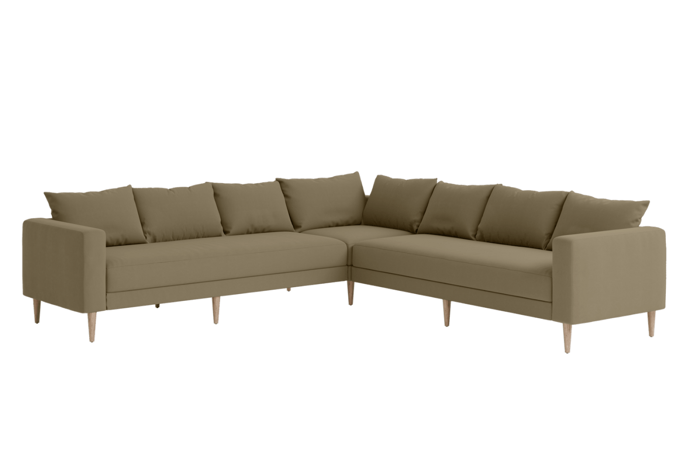 Sabai Design · The Essential Corner Sectional (7 Seat) in Upcycled Poly | socius design in Rochester, MN