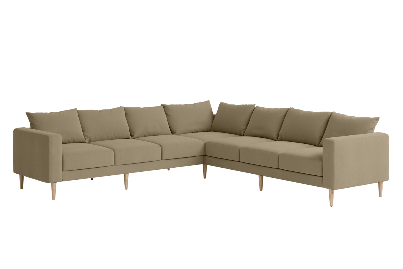 Sabai Design · The Essential Corner Sectional (7 Seat) in Upcycled Poly | socius design in Rochester, MN