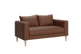 Sabai Design · The Essential Loveseat in Cactus Leather | socius design in Rochester, MN