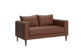 Sabai Design · The Essential Loveseat in Cactus Leather | socius design in Rochester, MN
