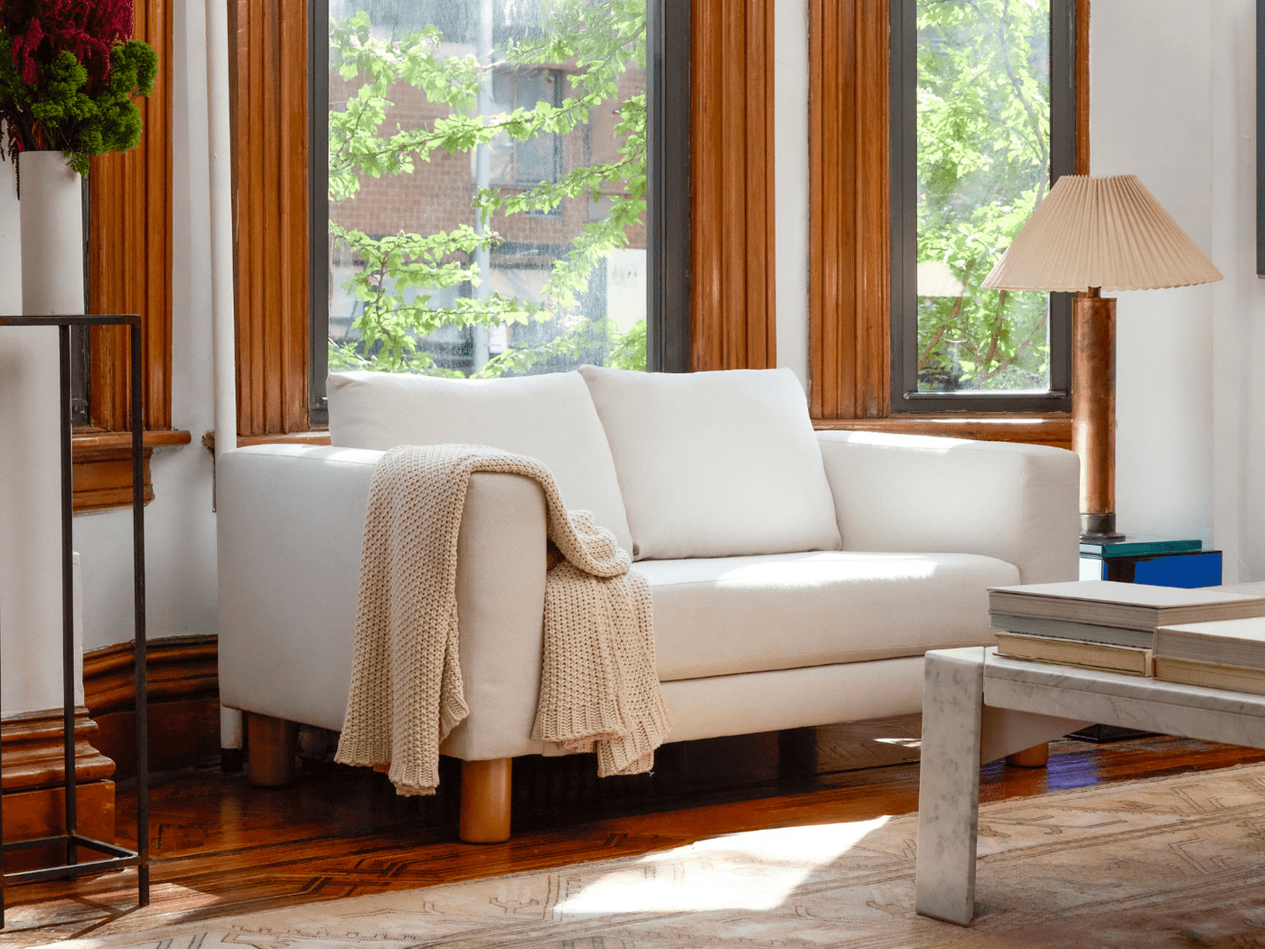 Sabai Design · The Essential Loveseat in Recycled Velvet | socius design in Rochester, MN