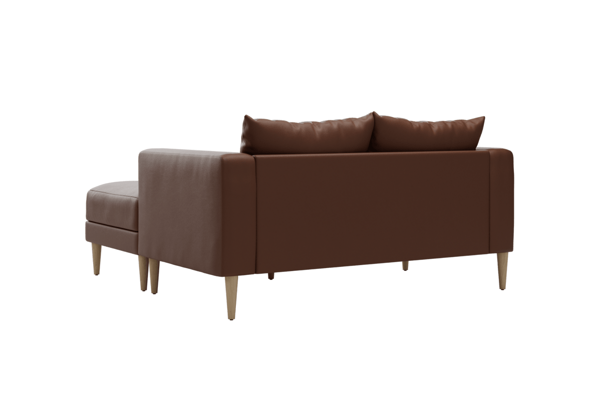 Sabai Design · The Essential Loveseat Sectional in Cactus Leather | socius design in Rochester, MN