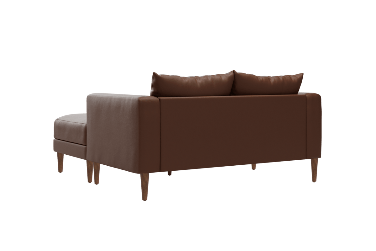 Sabai Design · The Essential Loveseat Sectional in Cactus Leather | socius design in Rochester, MN