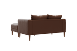 Sabai Design · The Essential Loveseat Sectional in Cactus Leather | socius design in Rochester, MN
