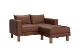 Sabai Design · The Essential Loveseat Sectional in Cactus Leather | socius design in Rochester, MN