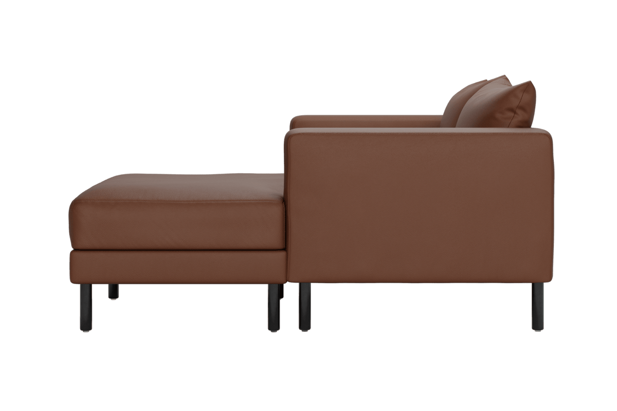 Sabai Design · The Essential Loveseat Sectional in Cactus Leather | socius design in Rochester, MN