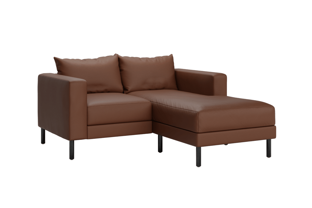 Sabai Design · The Essential Loveseat Sectional in Cactus Leather | socius design in Rochester, MN