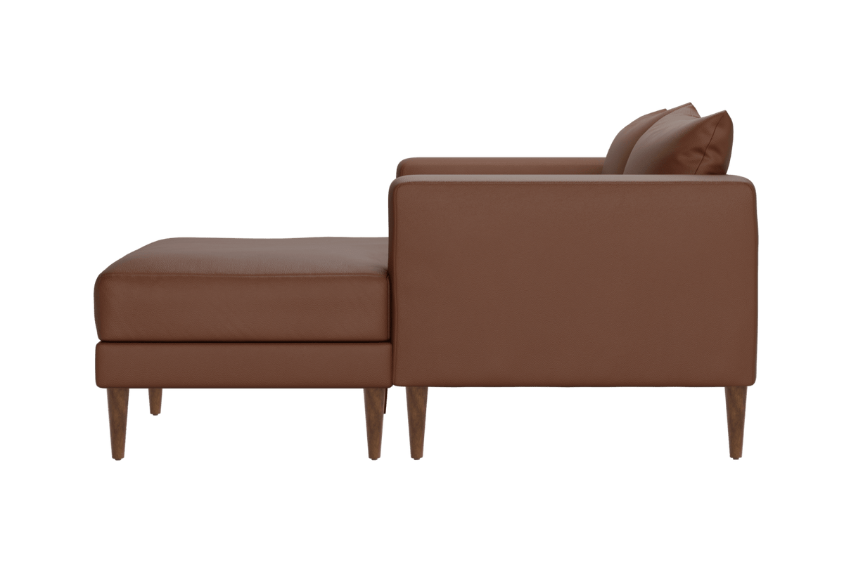 Sabai Design · The Essential Loveseat Sectional in Cactus Leather | socius design in Rochester, MN