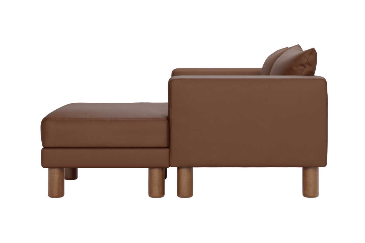Sabai Design · The Essential Loveseat Sectional in Cactus Leather | socius design in Rochester, MN