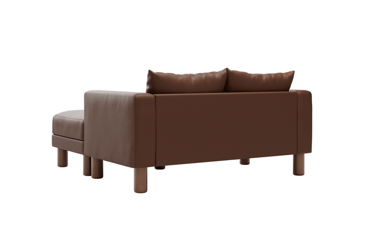 Sabai Design · The Essential Loveseat Sectional in Cactus Leather | socius design in Rochester, MN