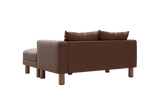 Sabai Design · The Essential Loveseat Sectional in Cactus Leather | socius design in Rochester, MN