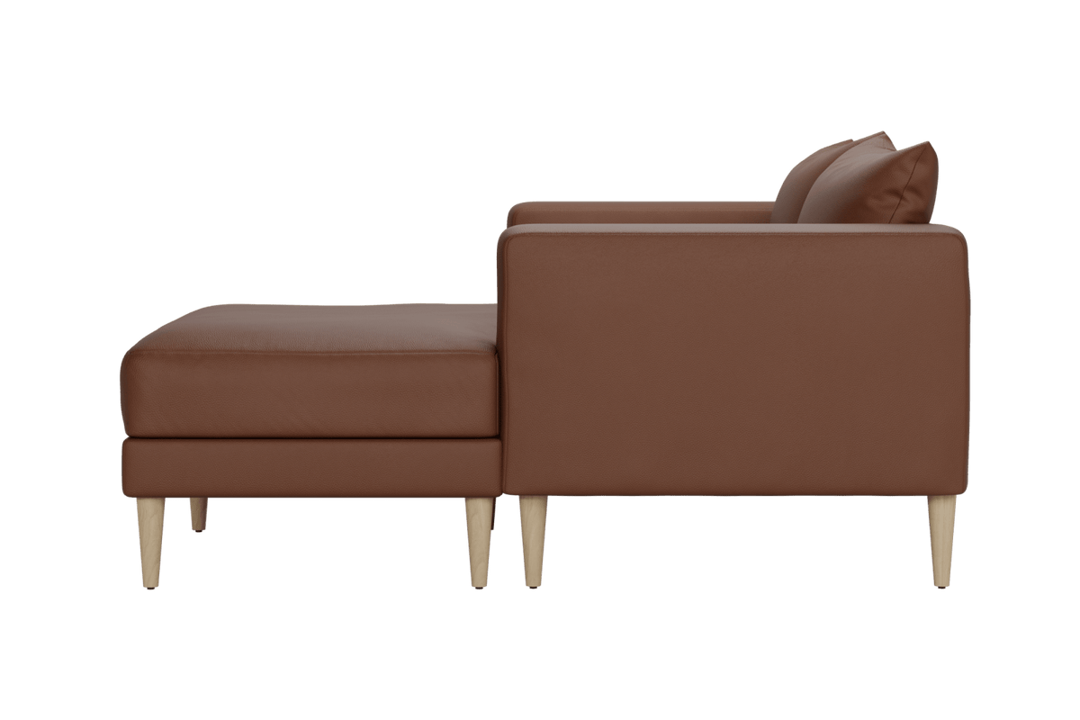 Sabai Design · The Essential Loveseat Sectional in Cactus Leather | socius design in Rochester, MN
