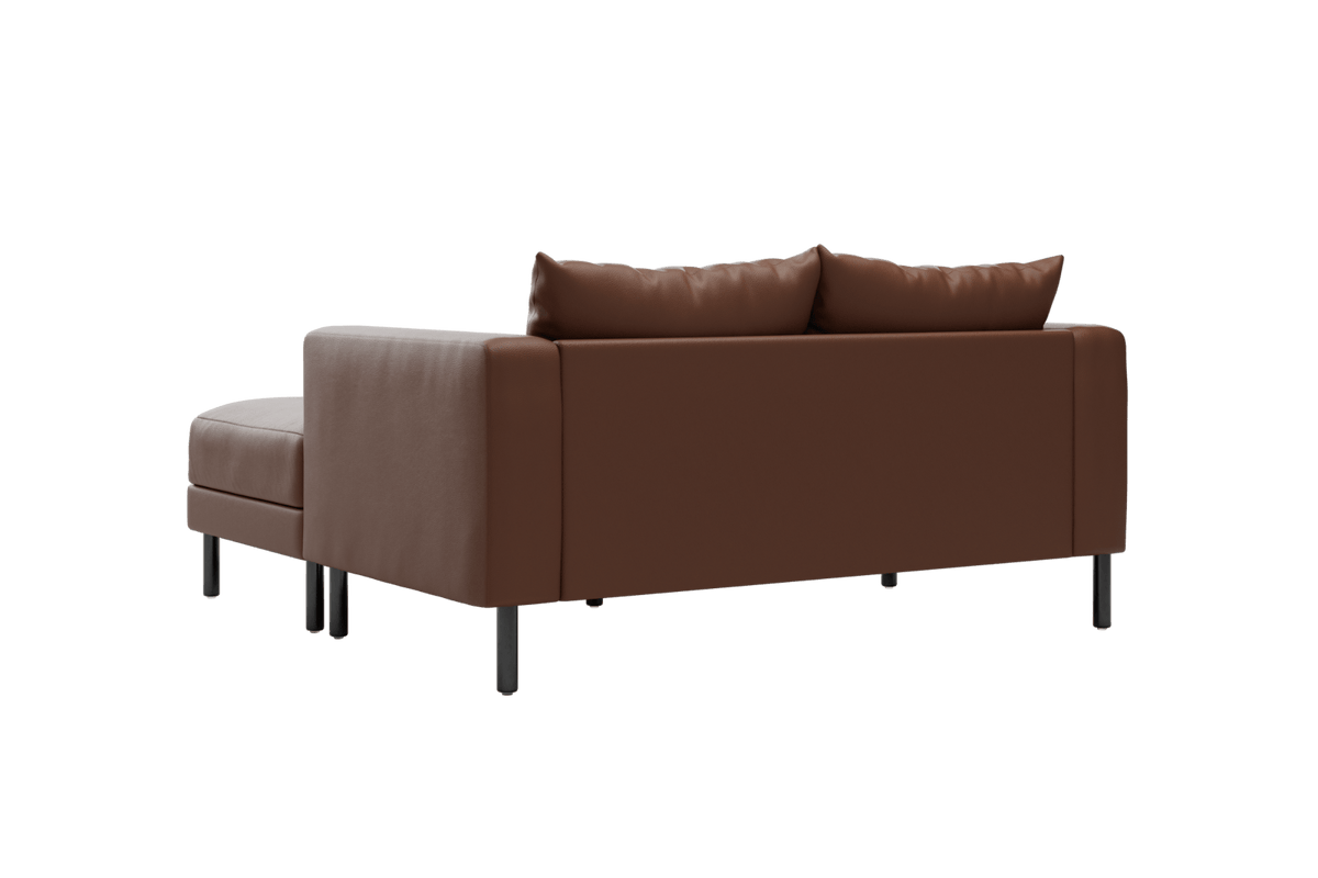 Sabai Design · The Essential Loveseat Sectional in Cactus Leather | socius design in Rochester, MN