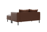 Sabai Design · The Essential Loveseat Sectional in Cactus Leather | socius design in Rochester, MN