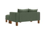 Sabai Design · The Essential Loveseat Sectional in Hemp Blend | socius design in Rochester, MN