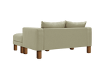 Sabai Design · The Essential Loveseat Sectional in Hemp Blend | socius design in Rochester, MN