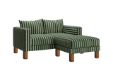 Sabai Design · The Essential Loveseat Sectional in Hemp Blend | socius design in Rochester, MN