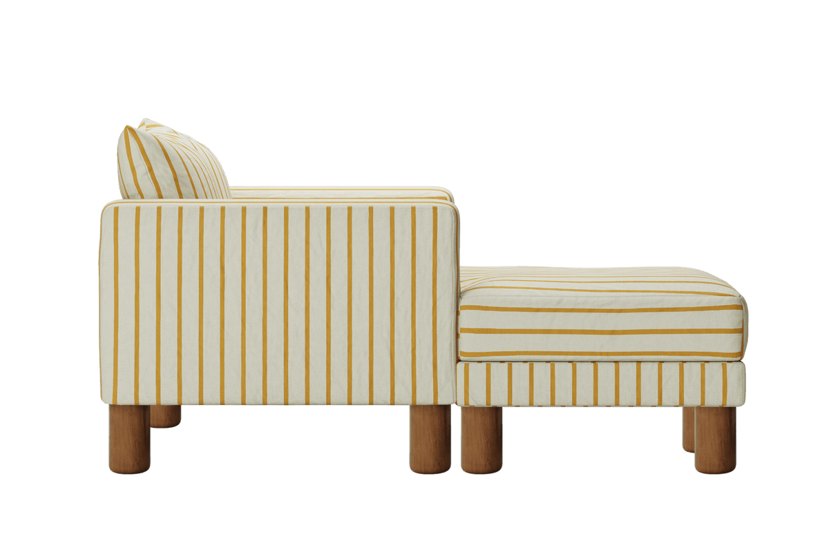 Sabai Design · The Essential Loveseat Sectional in Hemp Blend | socius design in Rochester, MN