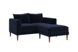 Sabai Design · The Essential Loveseat Sectional in Recycled Velvet | socius design in Rochester, MN