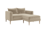 Sabai Design · The Essential Loveseat Sectional in Recycled Velvet | socius design in Rochester, MN