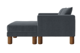 Sabai Design · The Essential Loveseat Sectional in Recycled Velvet | socius design in Rochester, MN