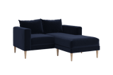 Sabai Design · The Essential Loveseat Sectional in Recycled Velvet | socius design in Rochester, MN