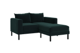 Sabai Design · The Essential Loveseat Sectional in Recycled Velvet | socius design in Rochester, MN