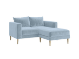 Sabai Design · The Essential Loveseat Sectional in Recycled Velvet | socius design in Rochester, MN