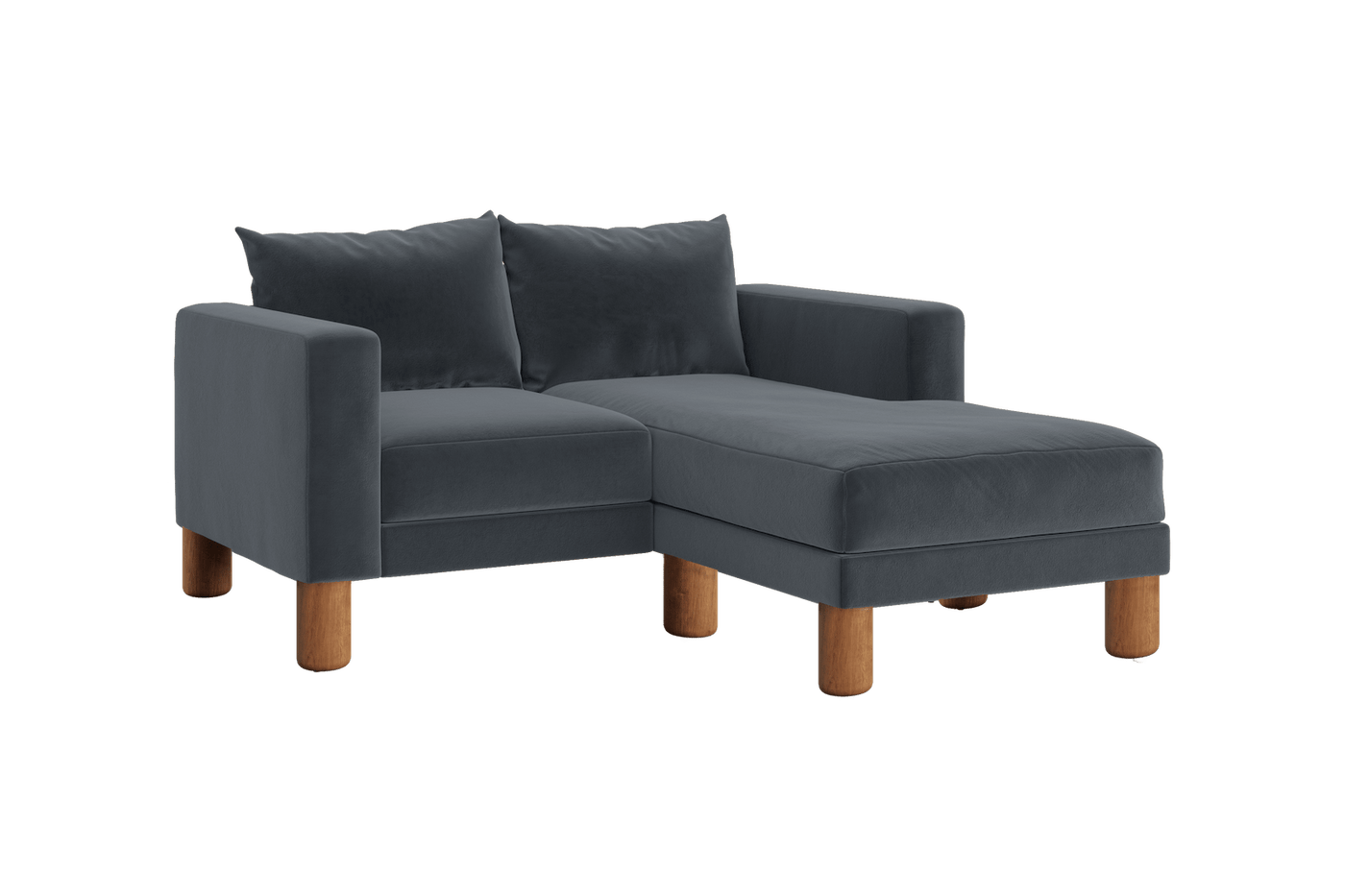 Sabai Design · The Essential Loveseat Sectional in Recycled Velvet | socius design in Rochester, MN