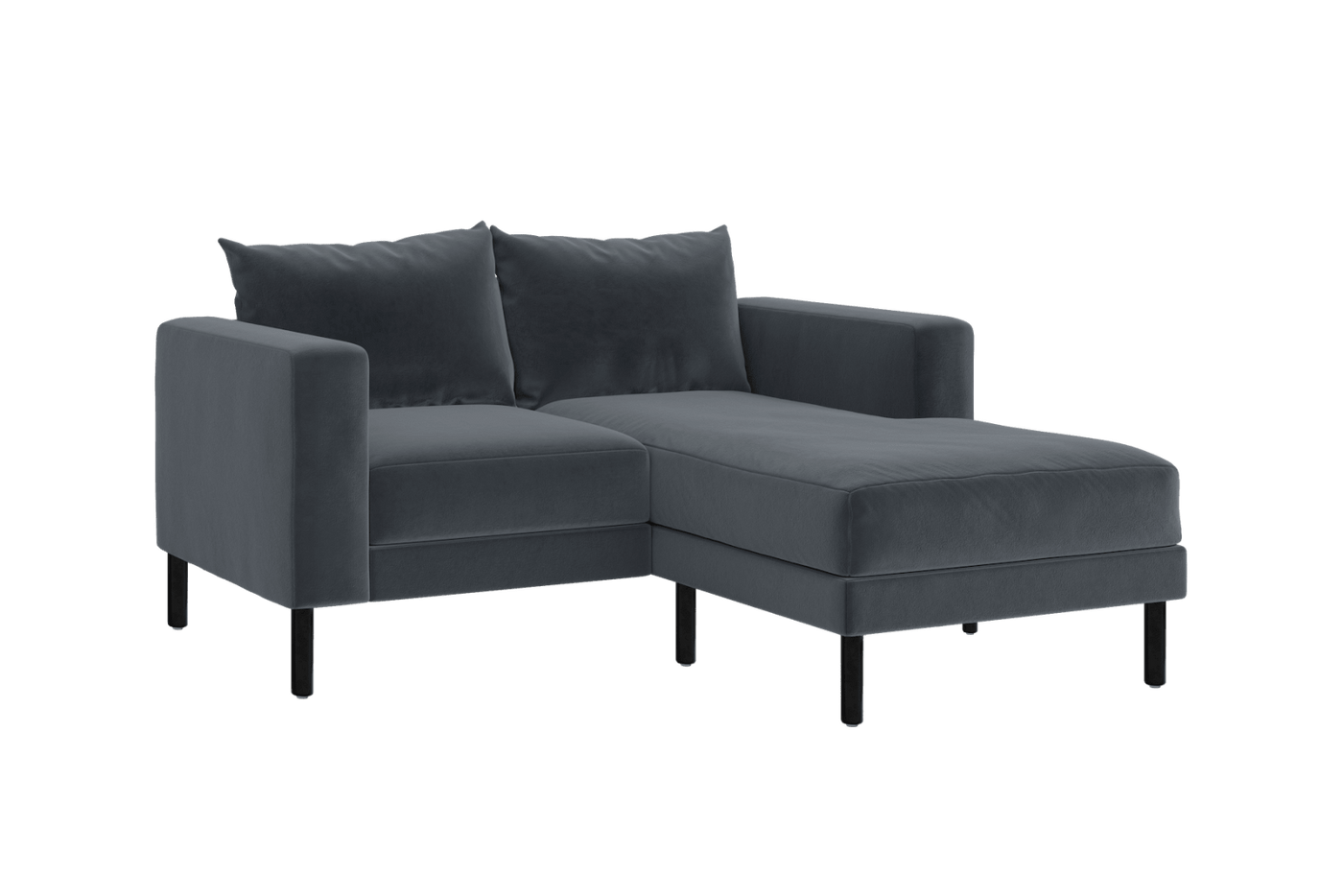 Sabai Design · The Essential Loveseat Sectional in Recycled Velvet | socius design in Rochester, MN
