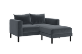 Sabai Design · The Essential Loveseat Sectional in Recycled Velvet | socius design in Rochester, MN