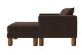 Sabai Design · The Essential Loveseat Sectional in Recycled Velvet | socius design in Rochester, MN