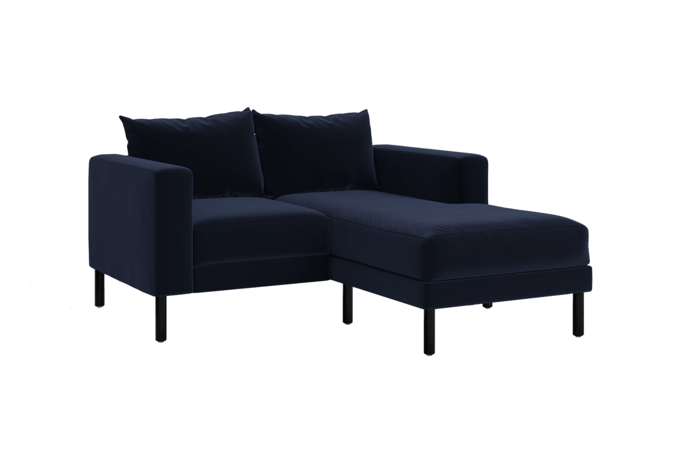Sabai Design · The Essential Loveseat Sectional in Recycled Velvet | socius design in Rochester, MN